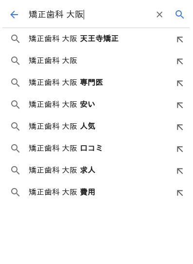 表示キーワード
